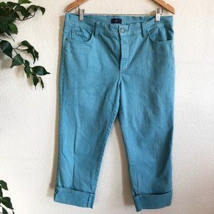 SOLD***NYDJ Dayla Wide Cuff Capri Pants